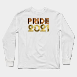 LGTBQ Pride Month Tee 2021 - Bear Colors Long Sleeve T-Shirt